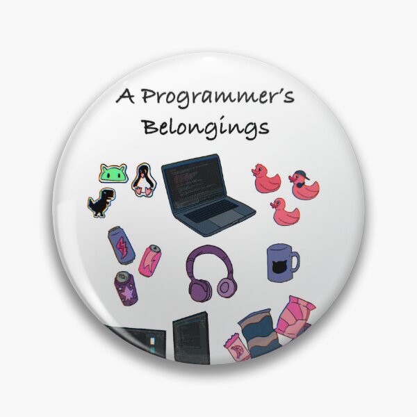 Item preview, A programmer’s belongings V2 designed and sold by SharonTheFirst.