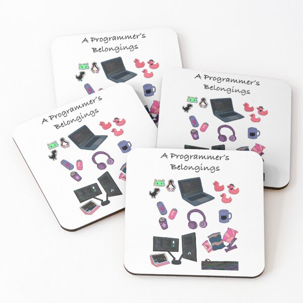 Item preview, A programmer’s belongings V2 designed and sold by SharonTheFirst.