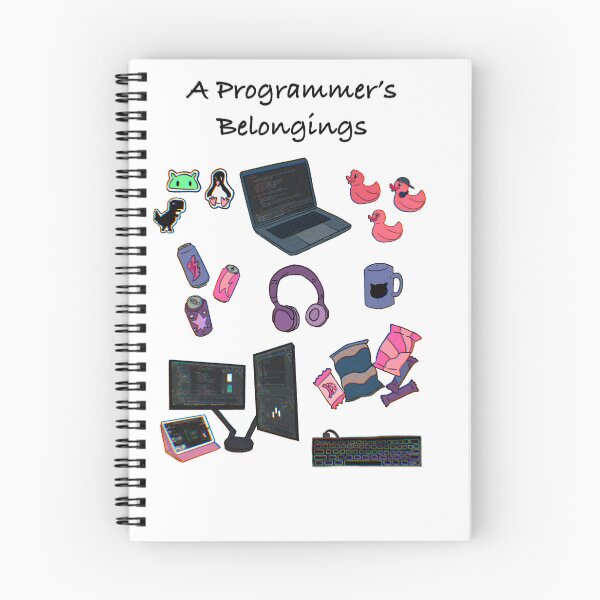 Item preview, A programmer’s belongings V2 designed and sold by SharonTheFirst.