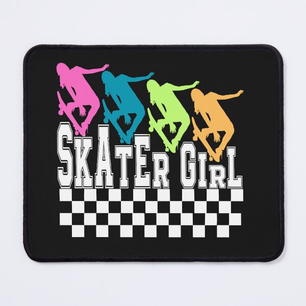 Item preview, Colorful Retro Skatergirl Design designed and sold by AlienOccupation.