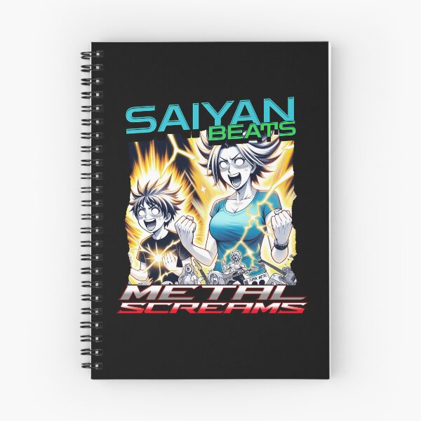 Item preview, Saiyan Beats, Metal Screams designed and sold by Animetal-Shop.