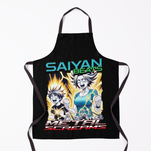 Item preview, Saiyan Beats, Metal Screams designed and sold by Animetal-Shop.