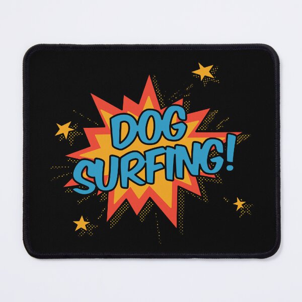 Item preview, Dog Surfing! designed and sold by orlumbuspirate.