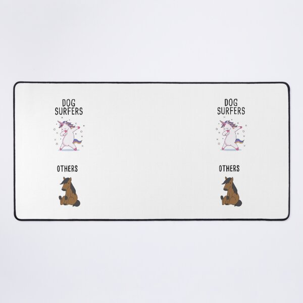 Item preview, Dog Surfers vs. Other People designed and sold by orlumbuspirate.