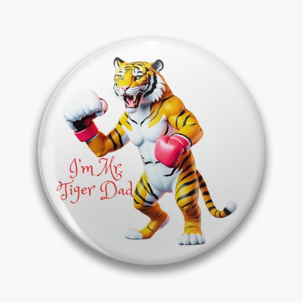 Item preview, I'm Mr. Tiger Dad boxing, gift for father's day, dad's birthday designed and sold by RoseAIArtRhythm.