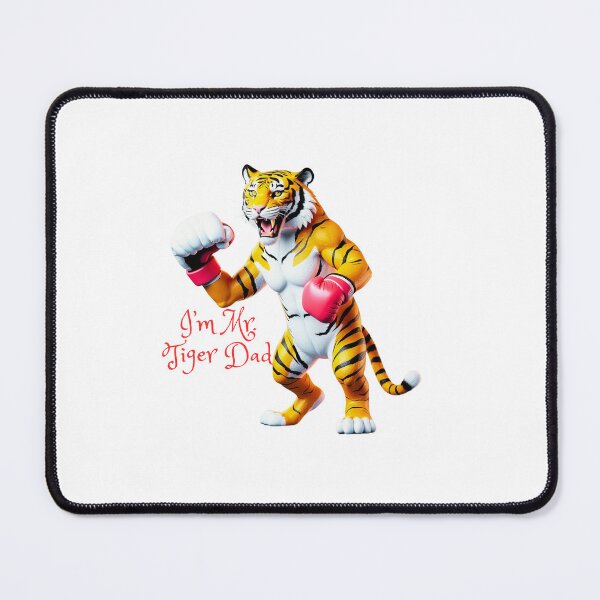 Item preview, I'm Mr. Tiger Dad boxing, gift for father's day, dad's birthday designed and sold by RoseAIArtRhythm.