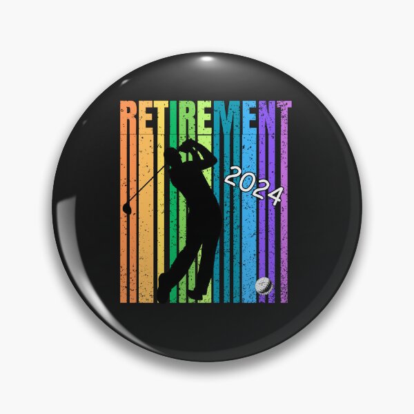 Item preview, Colorful Retirement Golfer 2024 designed and sold by AlienOccupation.