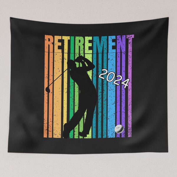 Item preview, Colorful Retirement Golfer 2024 designed and sold by AlienOccupation.