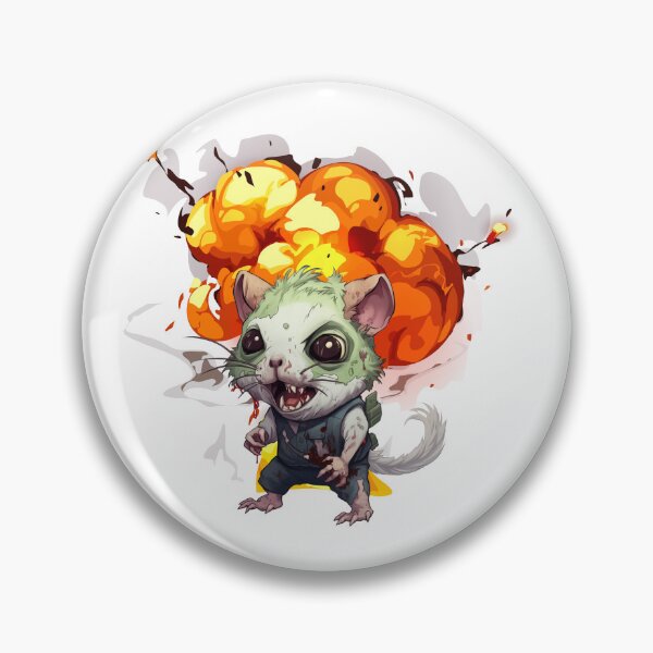 Item preview, Explosion zombie hamster designed and sold by TurekDudi.