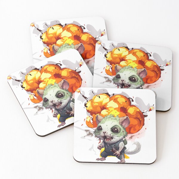 Item preview, Explosion zombie hamster designed and sold by TurekDudi.