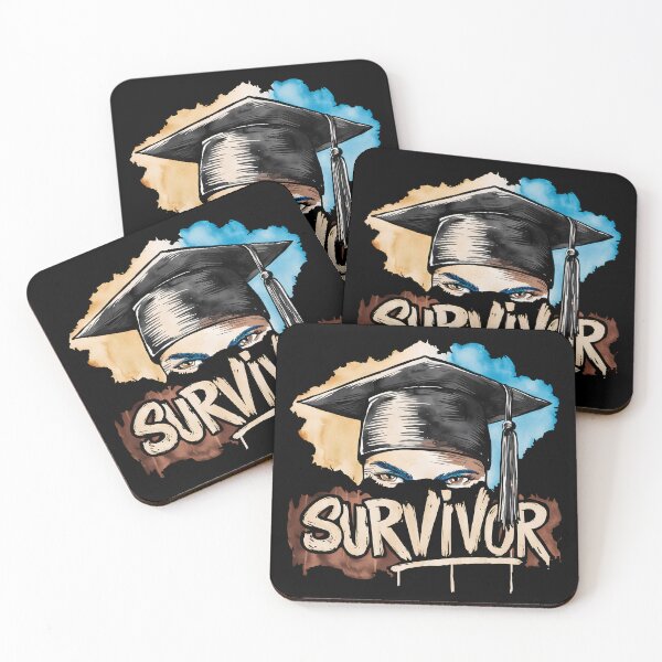 Item preview, GRADUATION SURVIVOR - UNIVERSITY COLLEGE GRADUATING - GRAFFITI STYLE  designed and sold by justyna-s28.