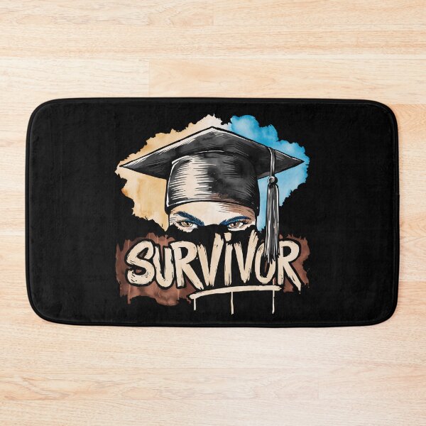 Item preview, GRADUATION SURVIVOR - UNIVERSITY COLLEGE GRADUATING - GRAFFITI STYLE designed and sold by justyna-s28.