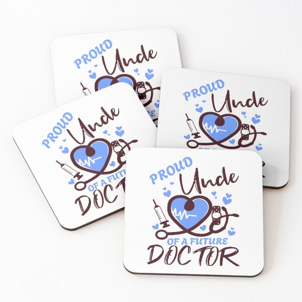 Item preview, Proud Uncle Of A Future Doctor Medical Student Graduate designed and sold by Stick-Artistry.