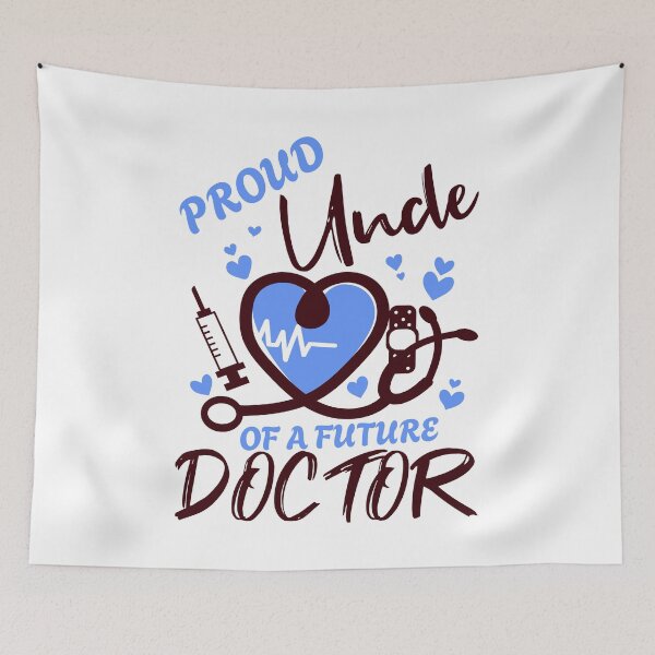 Item preview, Proud Uncle Of A Future Doctor Medical Student Graduate designed and sold by Stick-Artistry.
