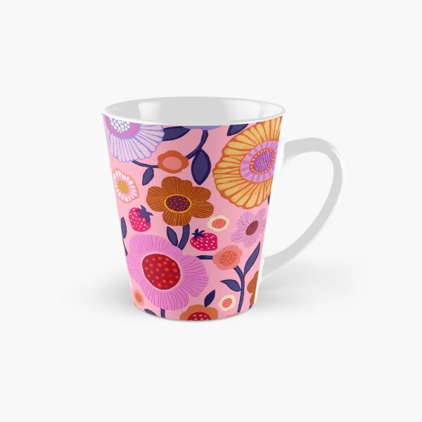 Item preview, Pink Strawberry Floral designed and sold by Janet Broxon.