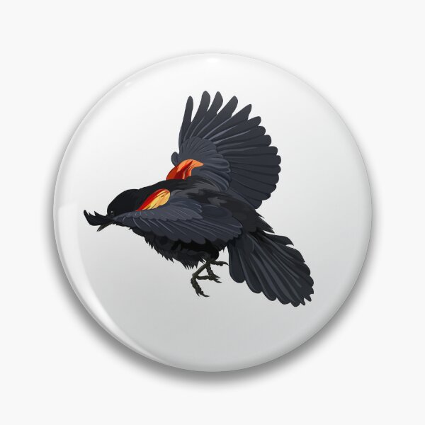 Item preview, Red-winged Blackbird in Flight designed and sold by AVMmaker.