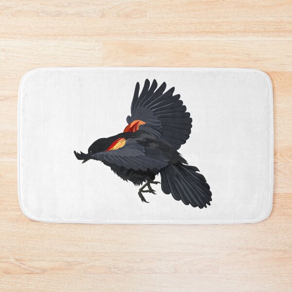 Item preview, Red-winged Blackbird in Flight designed and sold by AVMmaker.