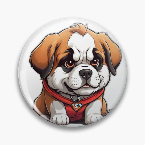 Item preview, Cute St Bernard Hero designed and sold by NeatThingLover.