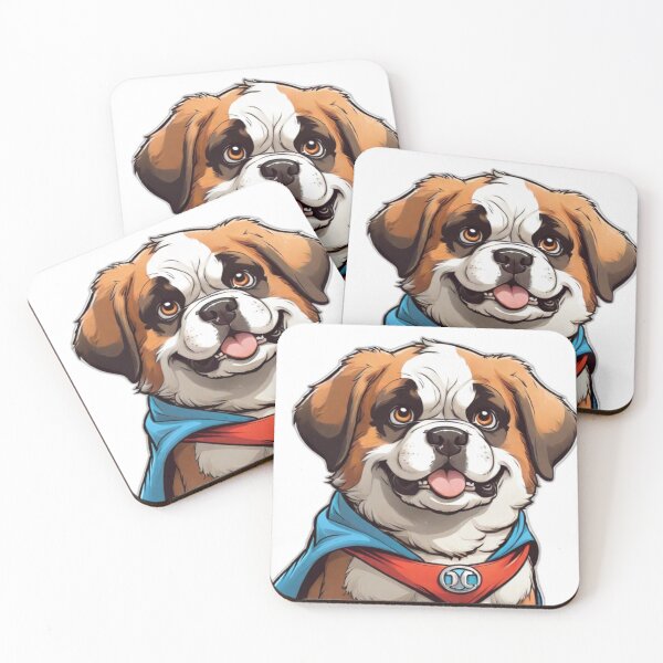 Item preview, Adorable St Bernard Hero designed and sold by NeatThingLover.