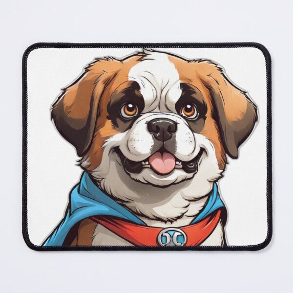 Item preview, Adorable St Bernard Hero designed and sold by NeatThingLover.