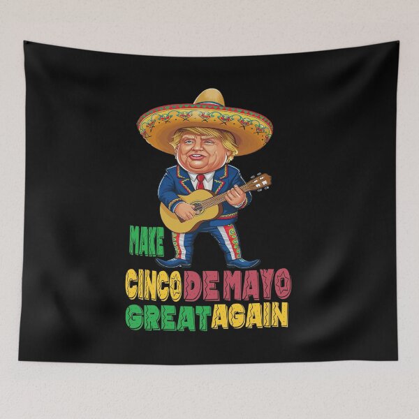 Item preview, Make Cinco de Mayo Great Again with Trump Sombrero designed and sold by BOUCHERIT amine.