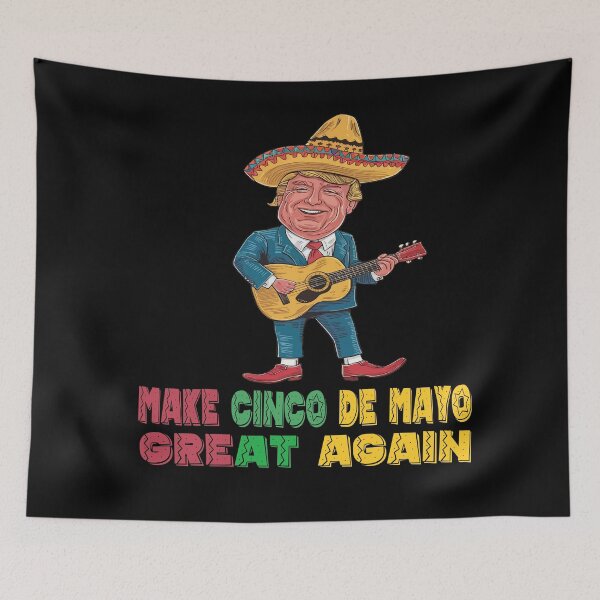 Item preview, Make Cinco de Mayo Great Again with Trump Sombrero designed and sold by BOUCHERIT amine.