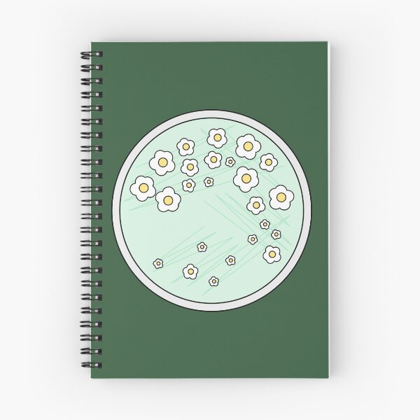 Item preview, Flower agar plate (Green) designed and sold by MicroMarket.