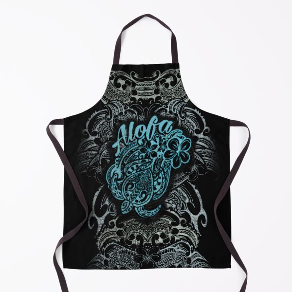 Item preview, Alofa (Aloha)Turtle Halftoned Grunged For Black Shirt Design designed and sold by sunnthreads.