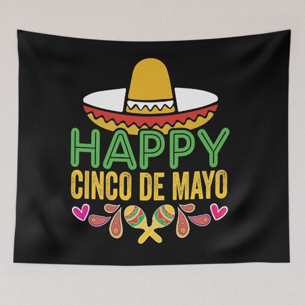 Item preview, Happy Cinco de Mayo Mexican Fiesta  designed and sold by BOUCHERIT amine.