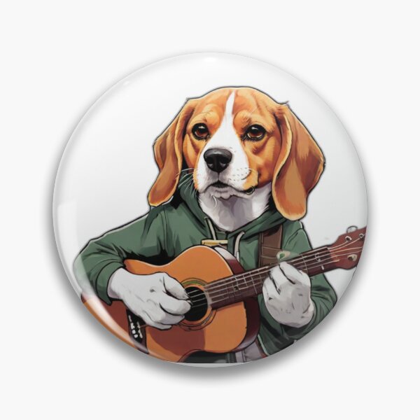 Item preview, Beagle Musician designed and sold by NeatThingLover.