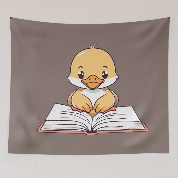 Item preview, Duck Reading Book designed and sold by Atlantico54.