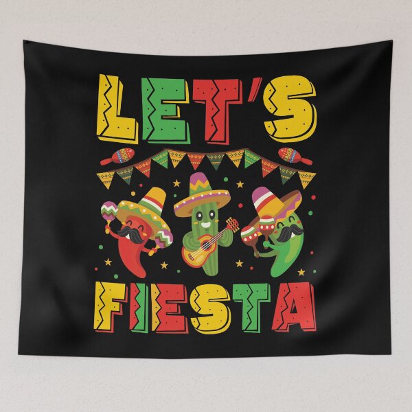 Item preview, Let's Fiesta! Funny Cinco de Mayo designed and sold by BOUCHERIT amine.