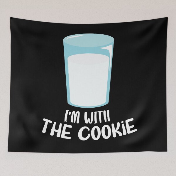 Item preview, I'm With the Cookie - Funny Milk Matching Costume designed and sold by PolyPixel.