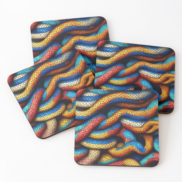 Item preview, TRYKID's Serpent Spectrum: A Burst of Color for Snake Admirers and Wildlife Enthusiasts designed and sold by TRYKID.