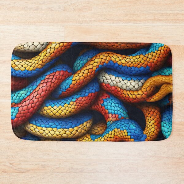 Item preview, TRYKID's Serpent Spectrum: A Burst of Color for Snake Admirers and Wildlife Enthusiasts designed and sold by TRYKID.