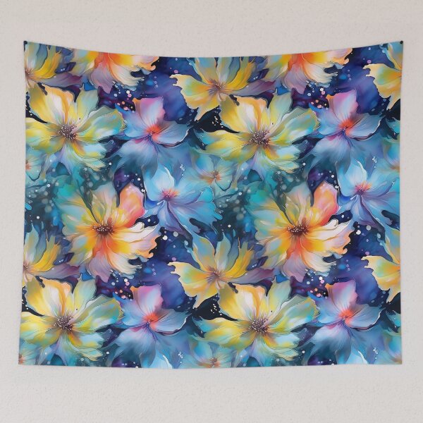Item preview, Delicate Blooms - Original Flower Painting designed and sold by artsake4.