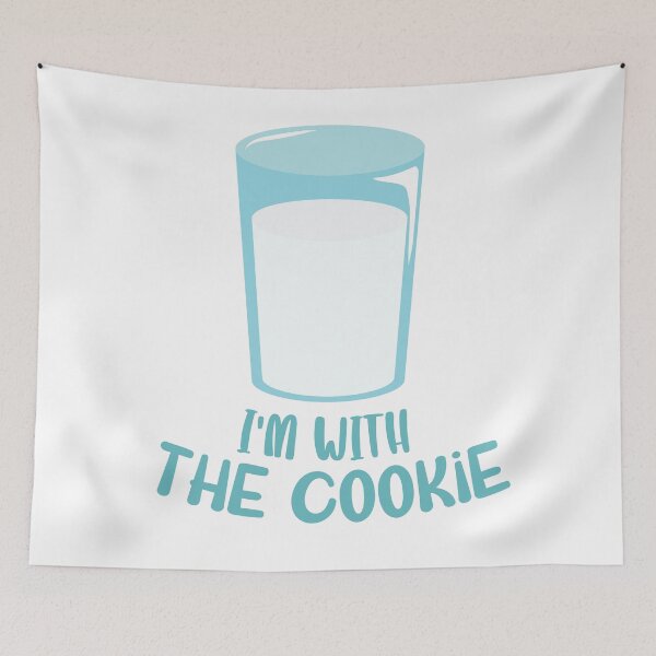 Item preview, I'm With the Cookie - Funny Milk Matching Costume designed and sold by PolyPixel.