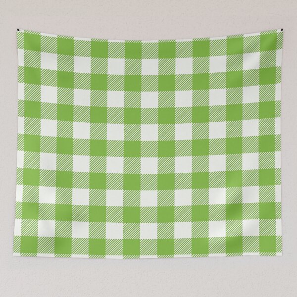 Item preview, Green and White Buffalo plaid designed and sold by zibziby.
