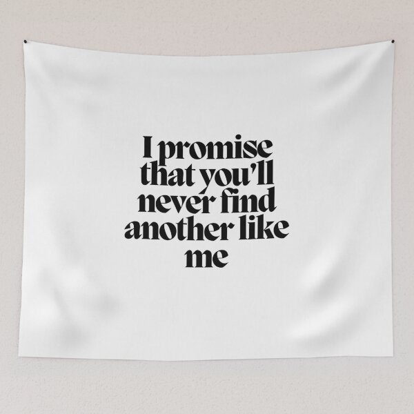 Item preview, I promise that you'll never find another like me designed and sold by CharmStudio.