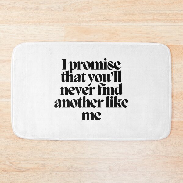 Item preview, I promise that you'll never find another like me designed and sold by CharmStudio.
