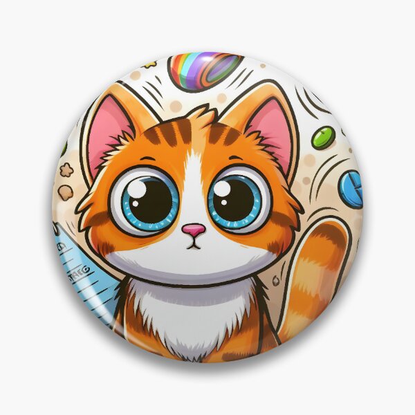 Item preview, ADHD cat designed and sold by Hustl3AsUsu4l.
