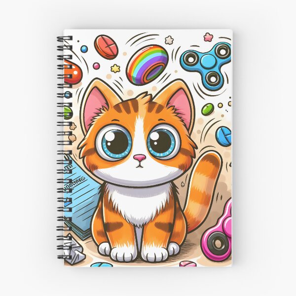 Item preview, ADHD cat designed and sold by Hustl3AsUsu4l.