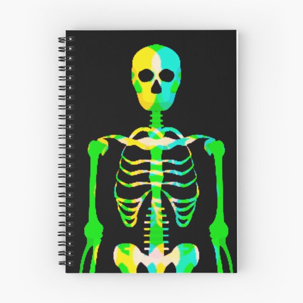 Item preview, Dance With Death Preppy Skeleton Dancing Horror Skeleton Neon Glow Skulls And Bones designed and sold by Cr320.