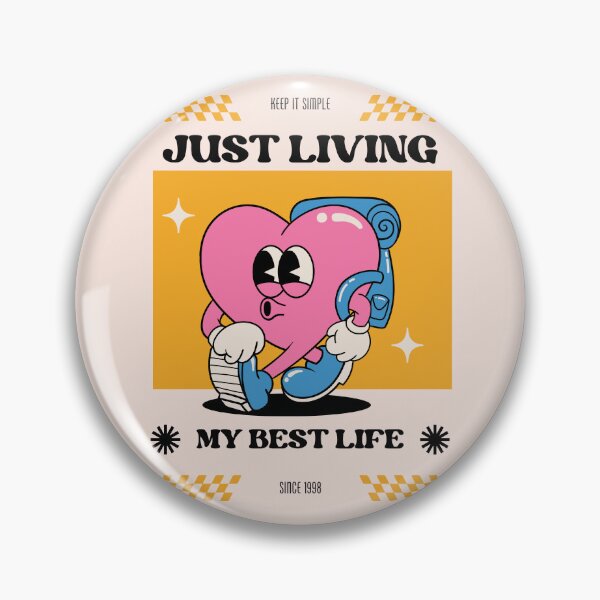 Item preview, Just living my best life | Pastel Pink Background designed and sold by RM-Journey.