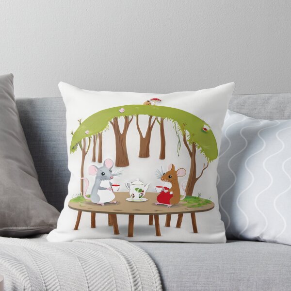 Item preview, Little Forest Residents Mice Drink Tea designed and sold by omerfdln34.
