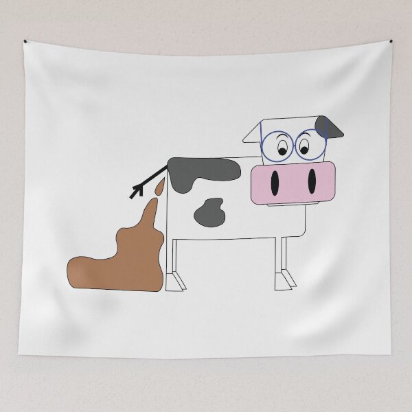 Item preview, Pooping cow designed and sold by Running-Duck.