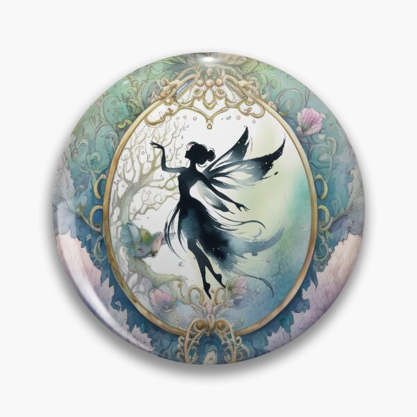 Item preview, Beautiful Fairy In The Magic Mirror designed and sold by In-Spiring.