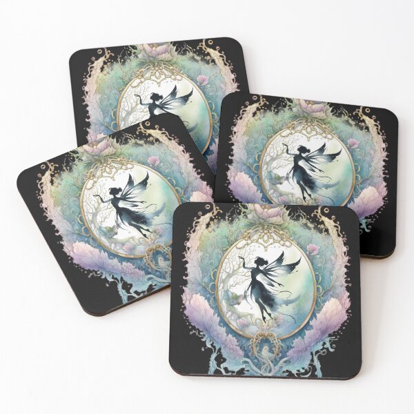 Item preview, Beautiful Fairy In The Magic Mirror designed and sold by In-Spiring.