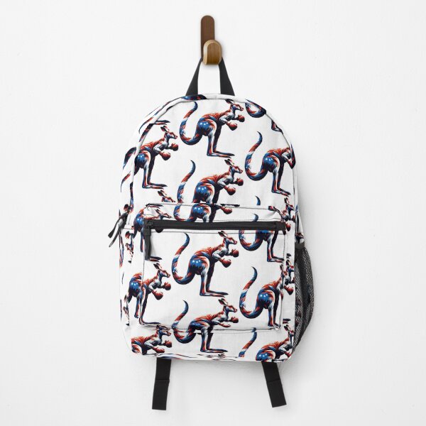 Item preview, Australia boxing kangaroo colorful abstract designed and sold by Martial-Art-23.