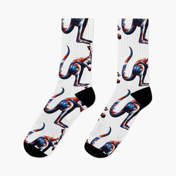 Item preview, Australia boxing kangaroo colorful abstract designed and sold by Martial-Art-23.